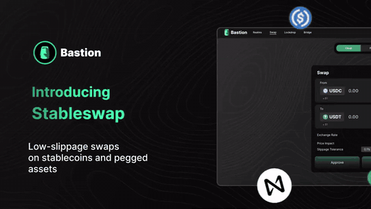 Looping Bastion product launch motion preview